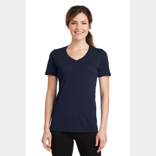 Women's Performance Blend V Neck Tee Thumbnail
