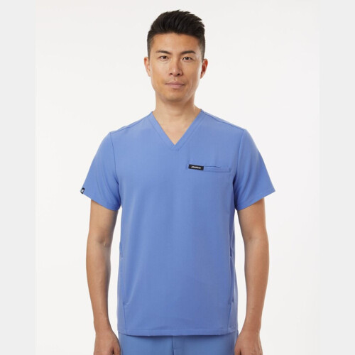 Platt 3-Pocket Scrub V-Neck Top Thumbnail