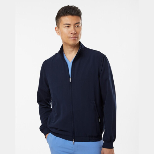 Wolfe Everyday Full-Zip 6-Pocket Scrub Jacket Thumbnail