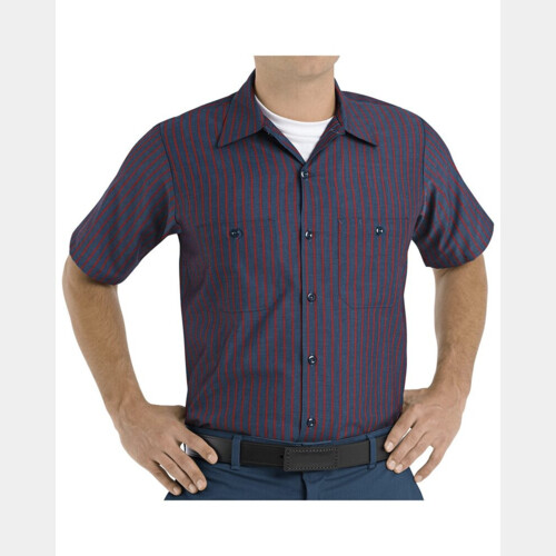Industrial Short Sleeve Work Shirt - Tall Sizes Thumbnail